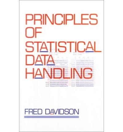 Cover for Fred Davidson · Principles of Statistical Data Handling (Paperback Book) (1996)