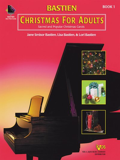Cover for Jane Bastien · Bastien Christmas for Adults Book 1 (with CD) - Bastien Adult Piano Course (Book) (1999)