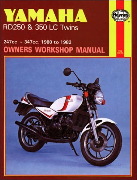 Cover for Haynes Publishing · Yamaha RD250 &amp; 350LC Twins (80 - 82) Haynes Repair Manual (Paperback Bog) [M803 edition] (1988)