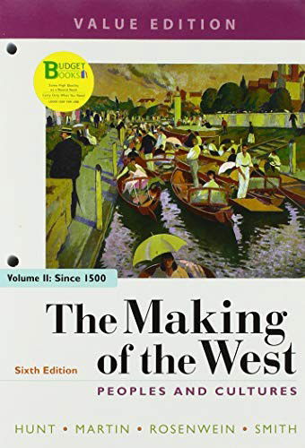 Cover for Lynn Hunt · Loose-leaf Version of The Making of the West, Value Edition, Volume 2 Peoples and Cultures (Loose-leaf) (2018)