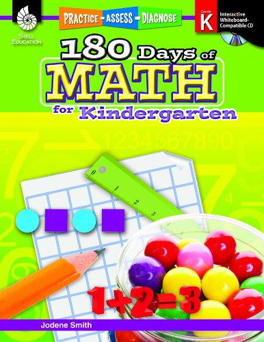 Cover for Jodene Smith · 180 Days™: Math for Kindergarten: Practice, Assess, Diagnose - 180 Days of Practice (Paperback Book) (2011)