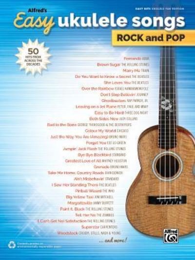 Cover for Alfred Music · Alfred's Easy Ukulele Songs -- Rock &amp; Pop (Pocketbok) (2015)