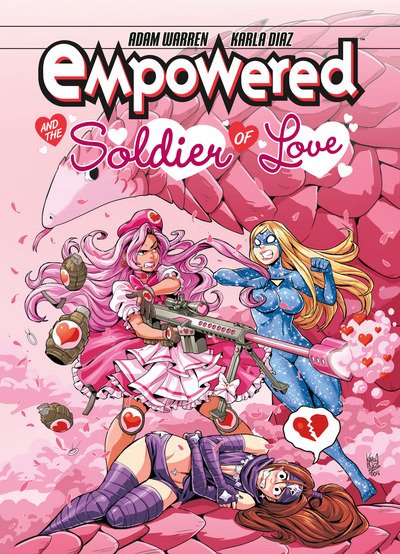 Cover for Adam Warren · Empowered and the Soldier of Love (Taschenbuch) (2018)