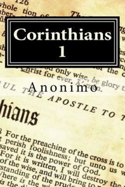 Cover for Anonimo · Corinthians 1 (Pocketbok) (2016)