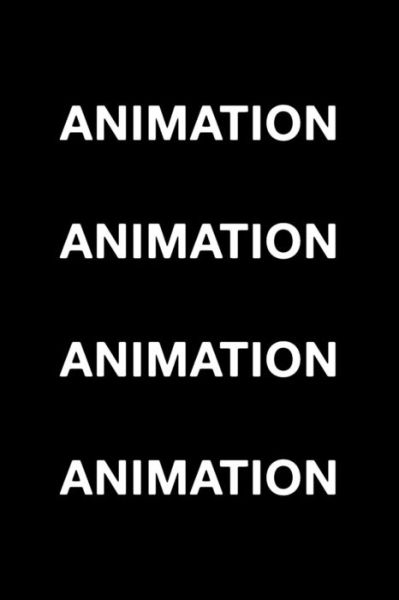 Cover for Mark Hall · Animation Animation (Paperback Book) (2018)