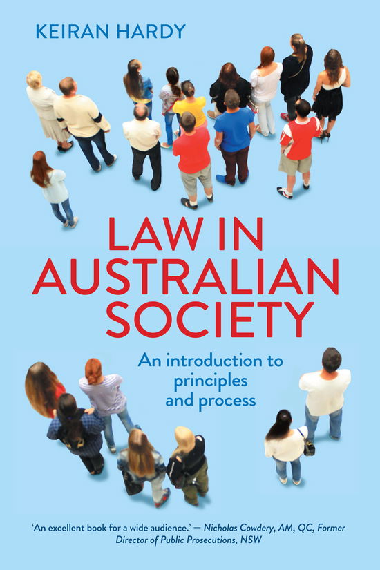 Cover for Keiran Hardy · Law in Australian Society: An introduction to principles and process (Paperback Book) (2019)