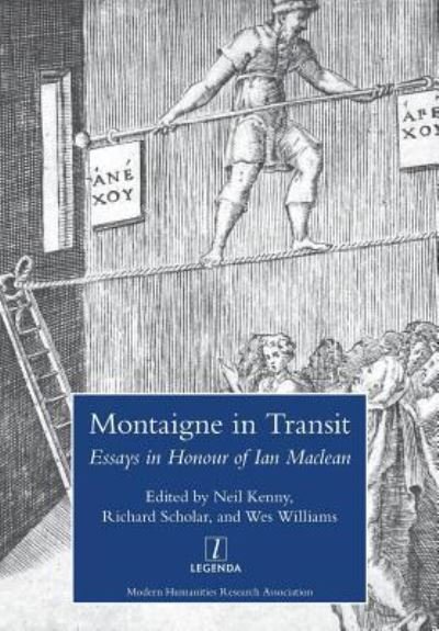 Cover for Neil Kenny · Montaigne in Transit (Buch) (2018)