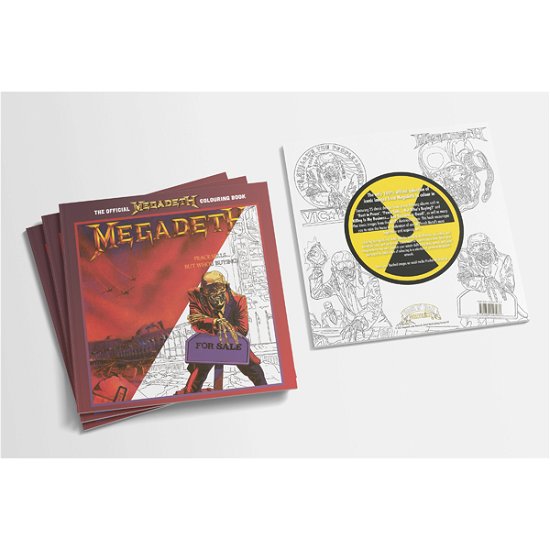The Official Megadeth Colouring Book - Megadeth - Books - Rock N' Roll Colouring - 9781838147037 - April 26, 2021
