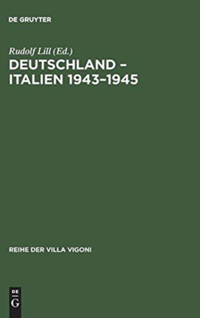 Cover for Deutschland-Italien, 1943-1945 (Bok) (1992)