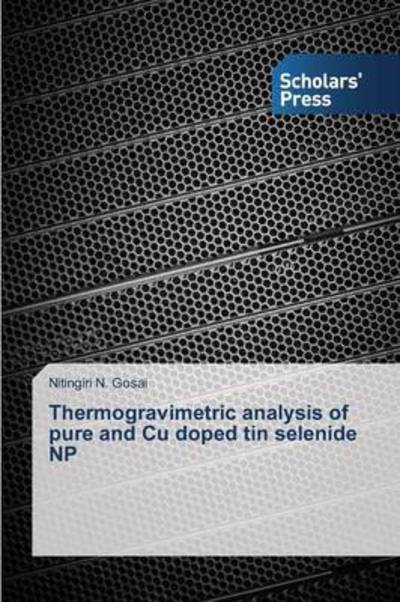Cover for Gosai · Thermogravimetric analysis of pur (Buch) (2015)