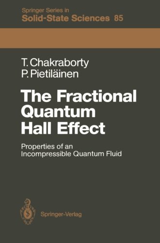 Cover for Tapash Chakraborty · The Fractional Quantum Hall Effect: Properties of an Incompressible Quantum Fluid - Springer Series in Solid-state Sciences (Paperback Bog) [Softcover Reprint of the Original 1st Ed. 1988 edition] (2012)