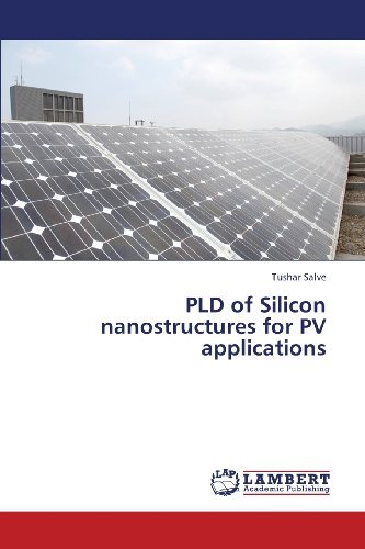 Cover for Tushar Salve · Pld of Silicon Nanostructures for Pv Applications (Taschenbuch) (2013)