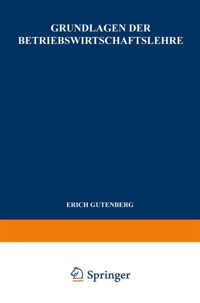 Cover for Werner Arber · Grundlagen Der Betriebswirtschaftslehre: Der Absatz - Enzyklopadie Der Rechts- Und Staatswissenschaft (Paperback Bog) [10th 10. Aufl. 1967. Softcover Reprint of the Orig edition] (1967)