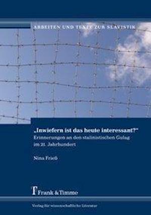 Cover for Frieß · &quot;Inwiefern ist das heute interess (Book)