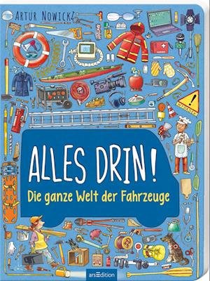 Cover for Artur Nowicki · Alles drin! Die ganze Welt der Fahrzeuge (Book) (2022)
