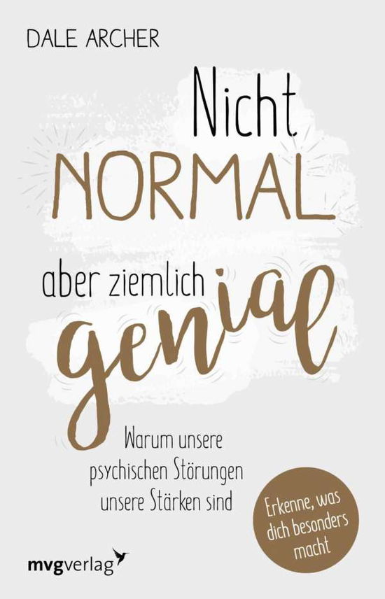 Nicht normal, aber ziemlich geni - Archer - Książki -  - 9783868829037 - 