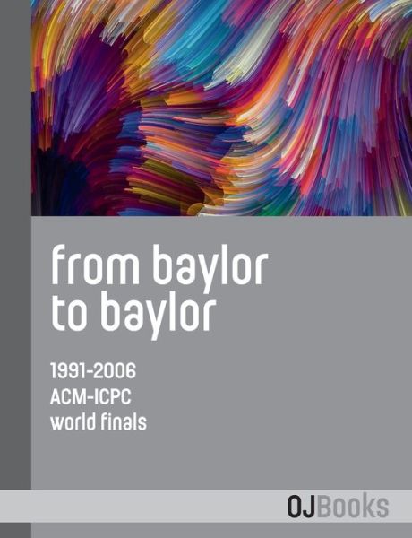 Cover for William B Poucher · From Baylor to Baylor (Paperback Book) (2020)