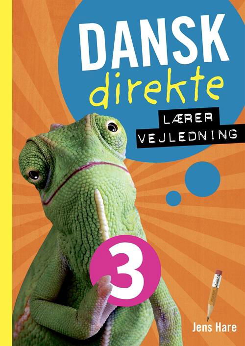 Cover for Jens Hare · Dansk direkte: Dansk direkte 3 Lærervejledning (Spiral Book) [1.º edición] (2015)