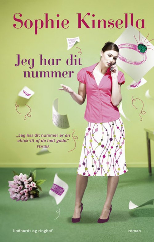 Cover for Sophie Kinsella · Jeg har dit nummer, hb. (Gebundenes Buch) [2. Ausgabe] [Hardback] (2013)
