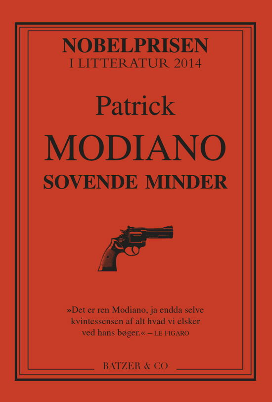 Sovende minder - Patrick Modiano - Bøger - BATZER & CO - 9788793993037 - 11. marts 2022