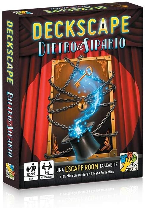 Cover for Dv Giochi: Deckscape · Dietro Il Sipario (MERCH)