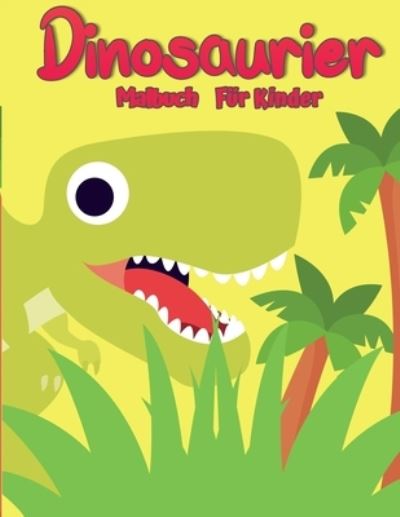 Cover for Matt Carter · Dinosaurier-Malbuch fr Kinder (Paperback Book) (2022)