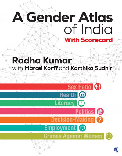 Cover for Radha Kumar · A Gender Atlas of India: With Scorecard (Gebundenes Buch) (2018)