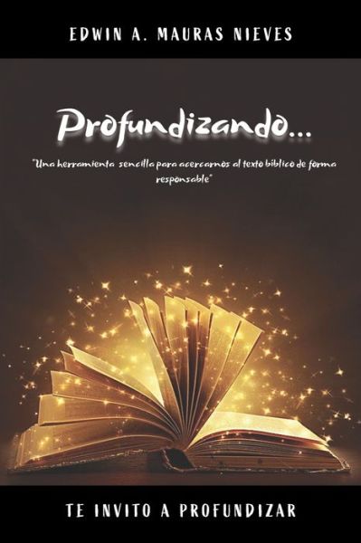 Cover for Edwin A Mauras · Profundizando (Paperback Book) (2021)