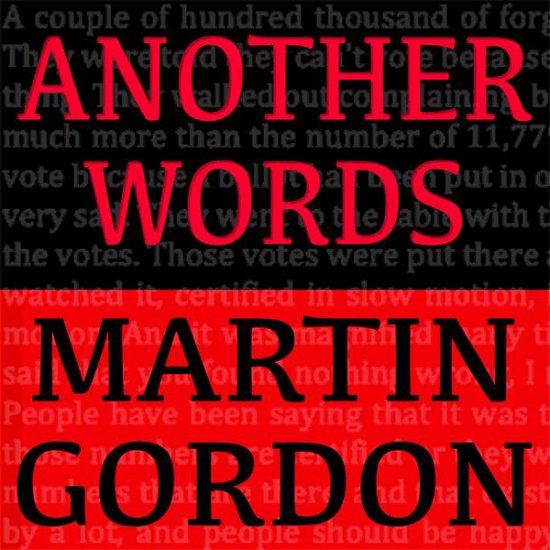 Cover for Martin Gordon · Another Words (CD) (2021)