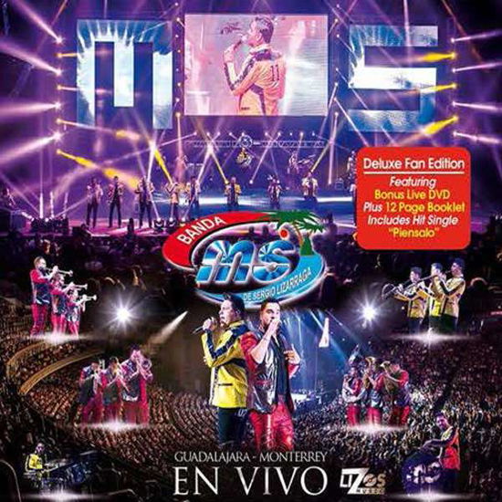 Cover for Banda Sinaloense Ms De Sergio · En Vivo - Guadalajara - Monter (CD) (2015)