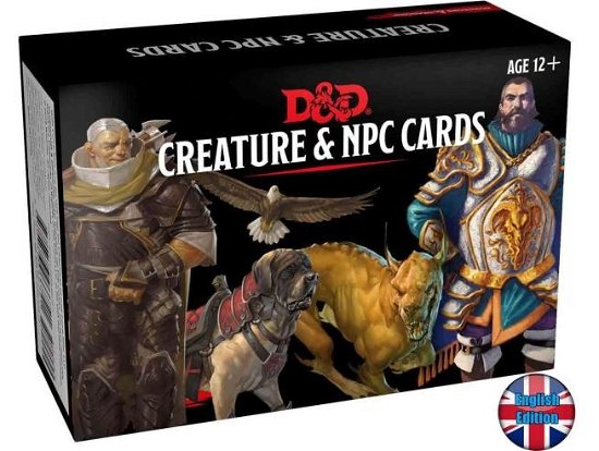 Cover for D&amp;d Spellbook Cards Creatures and Npcs (MERCH)