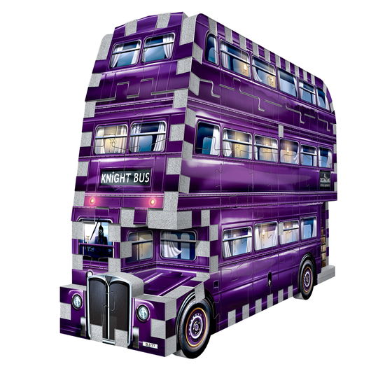 Harry Potter: Mini Knight Bus (130Pc) 3D Jigsaw Puzzle - Harry Potter - Gesellschaftsspiele - WREBBIT 3D - 0665541002038 - 10. November 2021