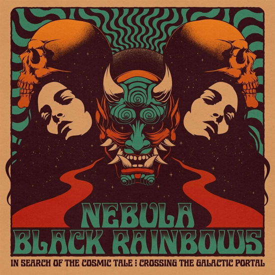 Cover for Nebula / Black Rainbows · In Search Of The Cosmic Tale: Crossing The Galactic Portal (Yellow Vinyl) (LP) (2024)