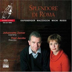 Cover for Zomer / Jacobs · Splendore Di Roma (SACD) (2003)