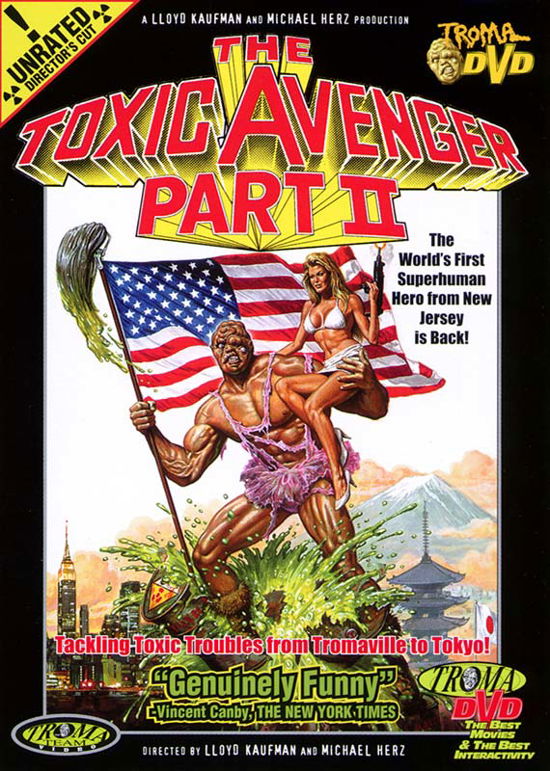 The Toxic Avenger Part II - DVD - Filmes - HORROR - 0790357981038 - 2020