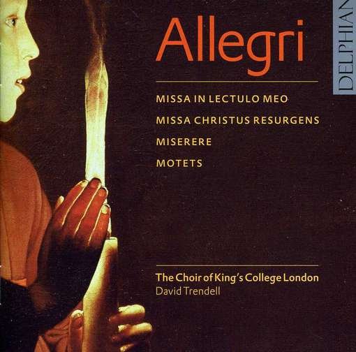 Cover for Allegri / Choir of King's College London · Masses &amp; Motets (CD) (2012)