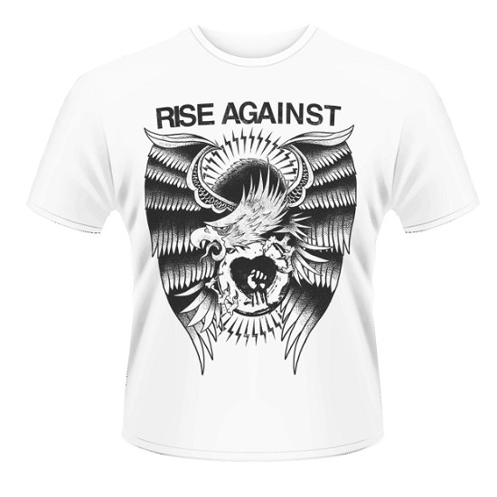 Cover for Rise Against · Talons (T-shirt) [size S] [White edition] (2013)