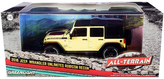 Cover for 1/43 2018 Jeep Wrangler Unlimited Rubicon Recon with Off-roa (MERCH)