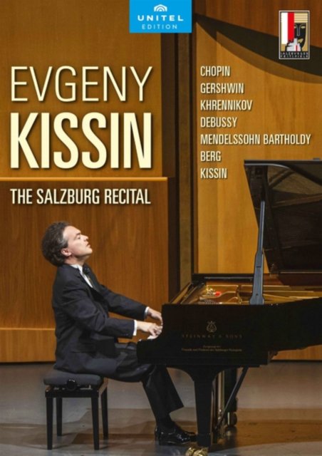 Cover for Evgeny Kissin · Kissin: The Salzburg Recital (DVD) (2023)