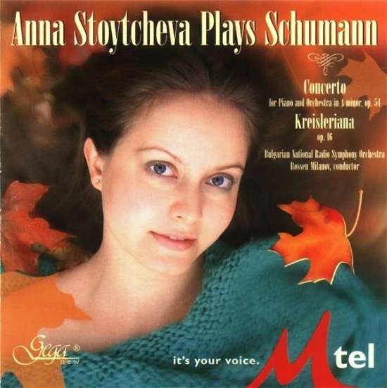 Stoytcheva Plays Schumann - Concerto F - Stoytcheva Anna - Musik - GEGA NEW - 3800121303038 - 22. august 2006