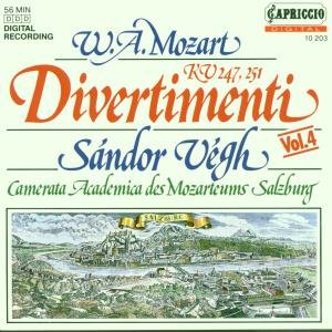 Cover for Vegh,sandor / Camms · * Divertimenti KV 247+251 (CD) (2008)