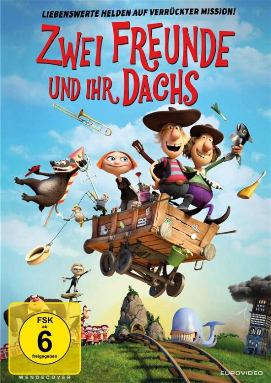 Cover for Zwei Freunde Und Ihr Dachs / DVD · Zwei Freunde Und Ihr Dachs (DVD) (2018)