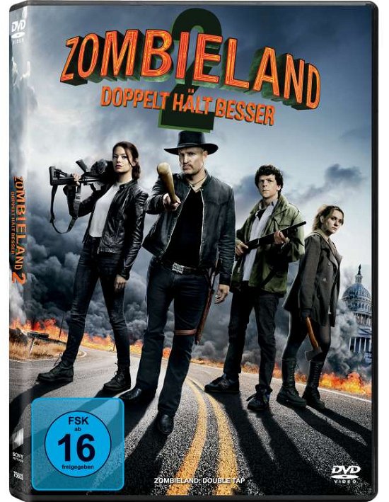 Cover for Zombieland 2: Doppelt hÃ¤lt besser (DVD) (2020)