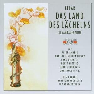 Cover for F. Lehar · Das Land Des Lachelns (CD) (2002)
