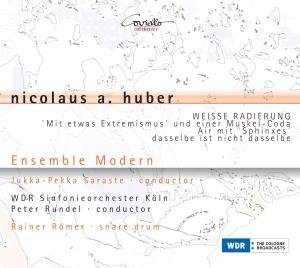 Cover for Huber / Romer / Esemble Modern · Works for Ensemble &amp; Orchestra (CD) (2010)