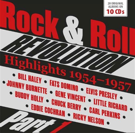 Cover for B.Haley,F.Domino,E.Presley,C.Berry u.a. · Rock'n'roll Revolution (CD) (2019)