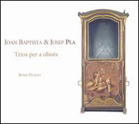 Cover for Rossi Piceno · Baptista / Pla-Chamber Music For Two Oboe (CD) [Digipak] (2011)