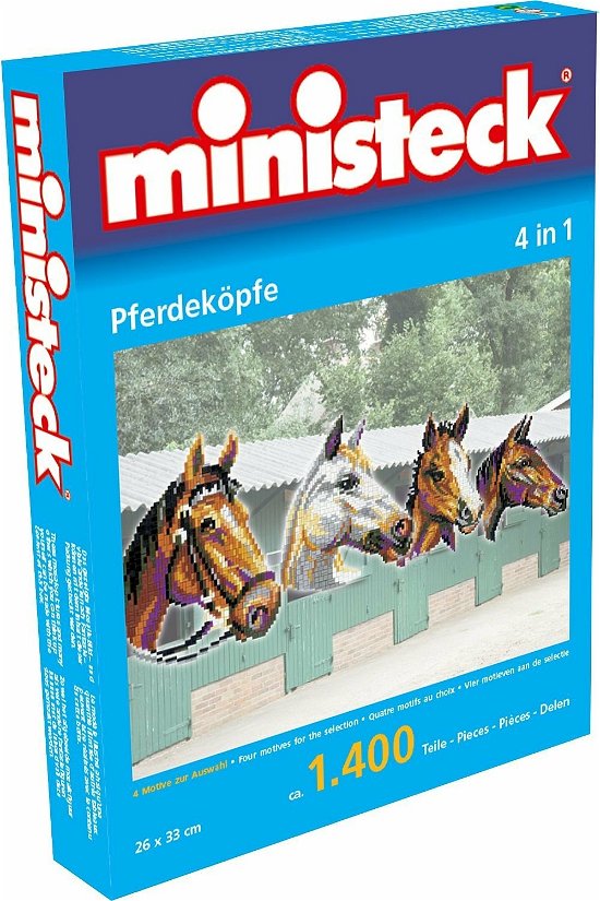 Cover for Ministeck · Paard Ministeck 4-in-1: 1400-delig (31703) (Spielzeug)