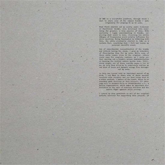 Cover for Dj Bone · Lf Rmx 001 (LP) (2017)