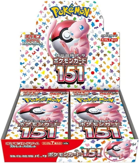 Cover for Pokemon · Scarlatto E Violetto 151 Display (20 Booster) - Jap (MERCH)